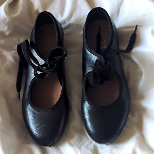 Bloch black leather lace - bloch, lace-up