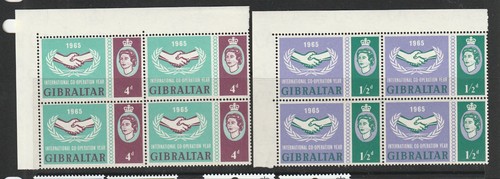 Gibraltar 1965 icy - gibraltar, um/mnh