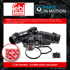 Coolant Thermostat fits BMW 330 E46 3.0 00 to 06 11530139877 11531436823 Febi