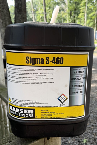 Gallon kaeser compressor - kaeser, oil
