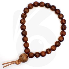 Cult - Worry, Prayer, Calm, Stress, Fidget Beads - Tiger Skin Sandalwood Bead