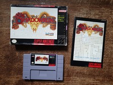 SNES SUPER NINTENDO - SHADOWRUN SHADOW RUN #RPG USA NTSC CIB