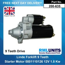 Starter Motor For Linde