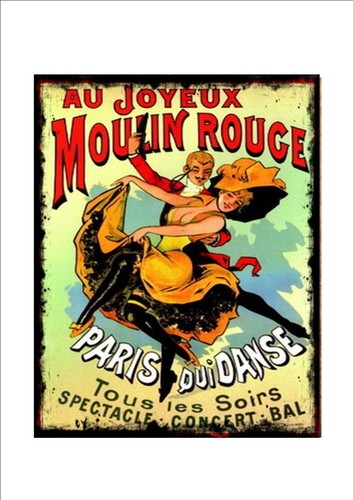 Vintage moulin rouge - vintage,
