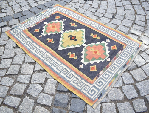 Vintage caucasian rug - vintage, 31''