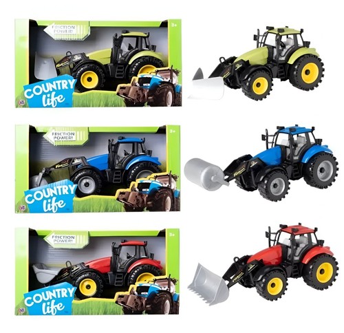 Farm tractor toys - tractor, digger