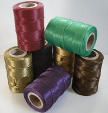 DECORATIVE CHRISTMAS TYING PARCEL RIBBON STRING TWINE VARIOUS COLOURS