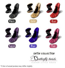 BUTTERFLY TWISTS - SATIN - BALLERINA FLATS / FOLDING SHOES - NEW - SIZE S/M/L