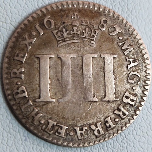 1687 james silver - 1687,