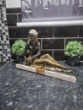 Art deco 1930s original lady - original,