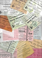 Tottenham spurs used tickets - tottenham,