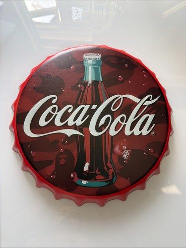 Coca cola tin - tin, bottle