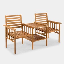 Wooden Jack & Jill Love Seat 2