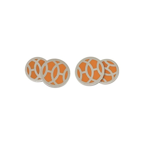 Hermes cufflinks chene - hermes,