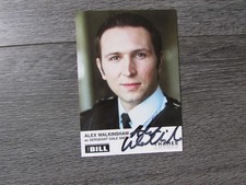 Alex Walkinshaw as Dale Smith in the Bill TV Series Original Hand Signed Card