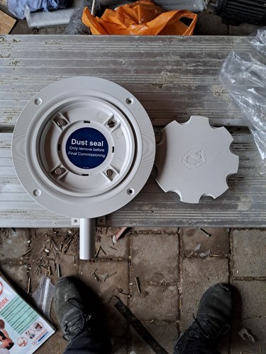 Whale pumped shower waste - pumped,