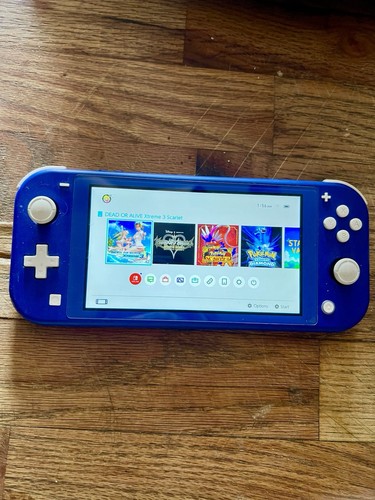 Nintendo switch lite blue - switch,