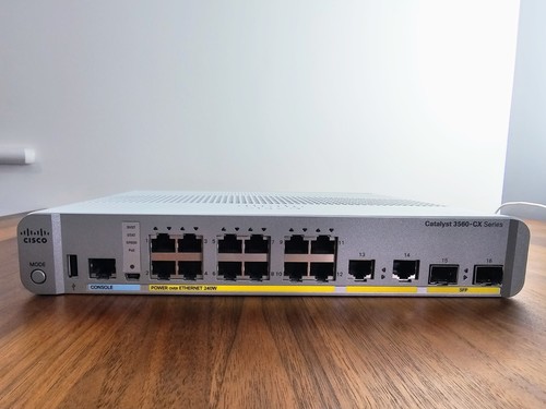 C3560cx 12pc cisco - ws-c3560cx-12pc-s, 12
