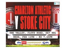 Charlton Athletic v Stoke City