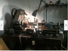 Myford super 7 lathe with