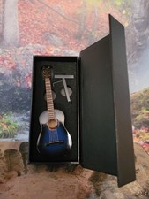 Miniture Guitar Inspired Miniature Guitar 14cm w Stand