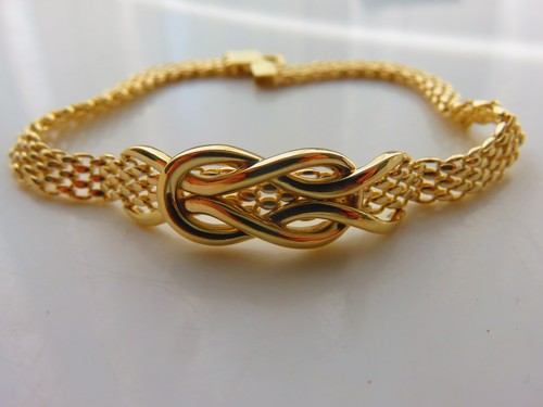 Gold bracelet lovers - gold, 9