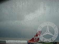 Mercedes Benz Etched Glass