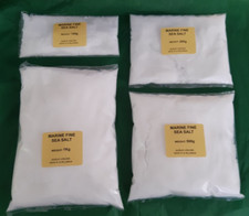Marine Fine Sea Salt Premium Quality: 100g to 1kg: Free UK P & P