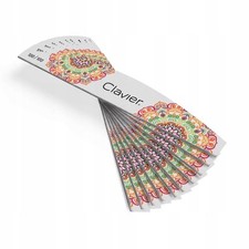 10x Zebra Nail Files Boat
