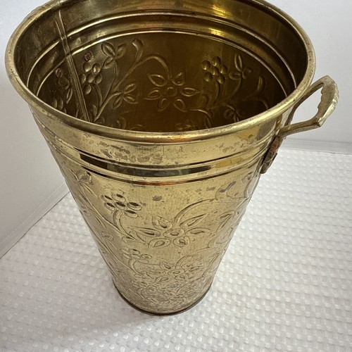 Vintage hosley brass umbrella - hosley,