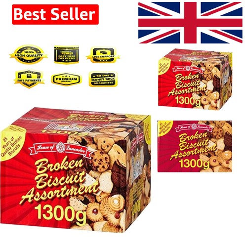 Broken biscuit assortment - broken,