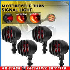 4Pcs Motorcycle New Bullet Turn Signal Lights Blinker Tail Light Lamp Universal