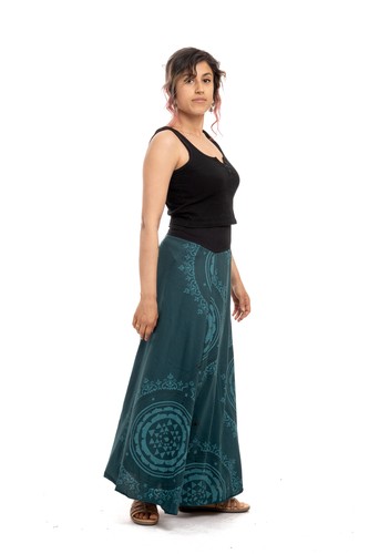 Long cotton sacred geometry - cotton,