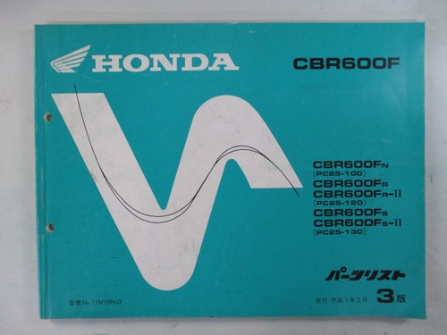 Honda cbr600f parts list - honda, list,