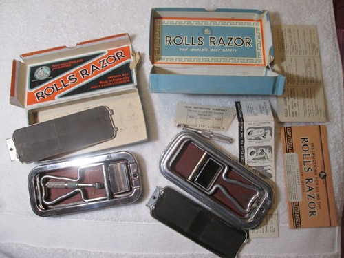 Antique shaving rolls razor - shaving,