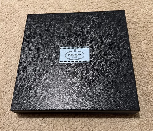 Prada silk scarf box never - prada,