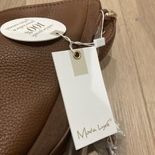 Moda Luxe Brown Satchel bag
