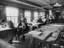 Interior view draughtsmen