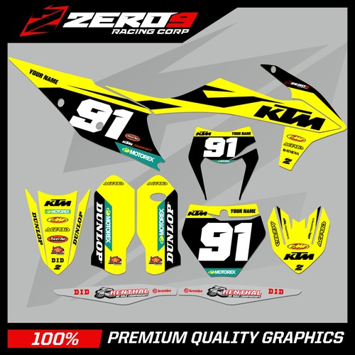 Custom graphics kit ktm - custom, mx