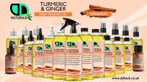 Turmeric ginger deep massage - turmeric,