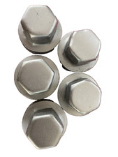 5x Alloy Wheel Nuts Range Rover L322 L405 L494 22mm M14x1.5 USED B GRADE.