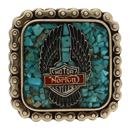 Rare brass norton - brass, triumph
