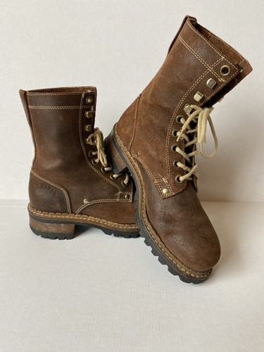 Vintage chipie brown - brown, leather