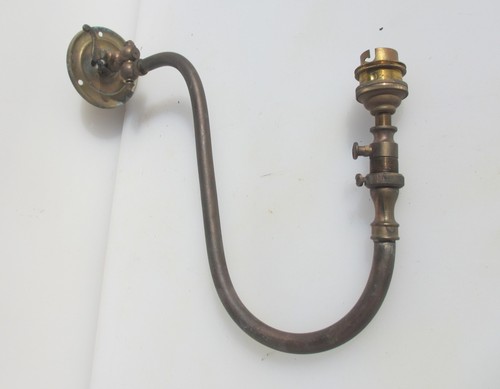 Victorian brass gas - brass,