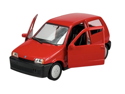 Welly fiat cinquecento red - fiat,