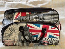 CLICKTOSTYLE Women’s Wheeled Trolley Luggage – London City Travel Bag Holiday