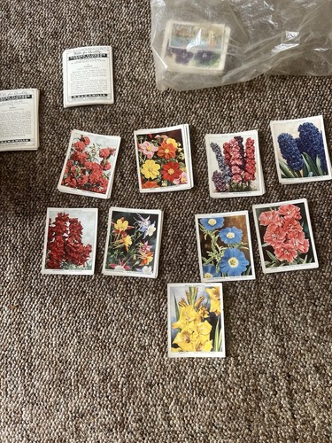 Wills cigarette cards garden - cigarette,