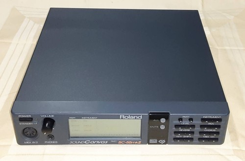 Roland 55mkii sound - roland, sc-55mkii