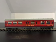 Hornby Dublo 4049 OO Gauge BR Composite Restaurant Car W9566W Maroon VGC