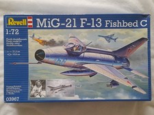 Revell 1/72 MiG-21 F-13 Fishbed-C, 2 Cold War Warsaw Pact schemes, Soviet + DDR